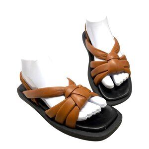 Shoe The Bear‎ Copenhagen Krista Butterscotch Leather Slingback Sandals